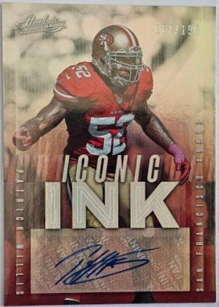 Patrick Willis #II-PW Football Cards 2023 Panini Absolute Iconic Ink