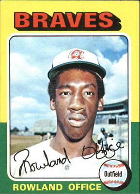 Rowland Office #262 1975 Topps Mini Baseball