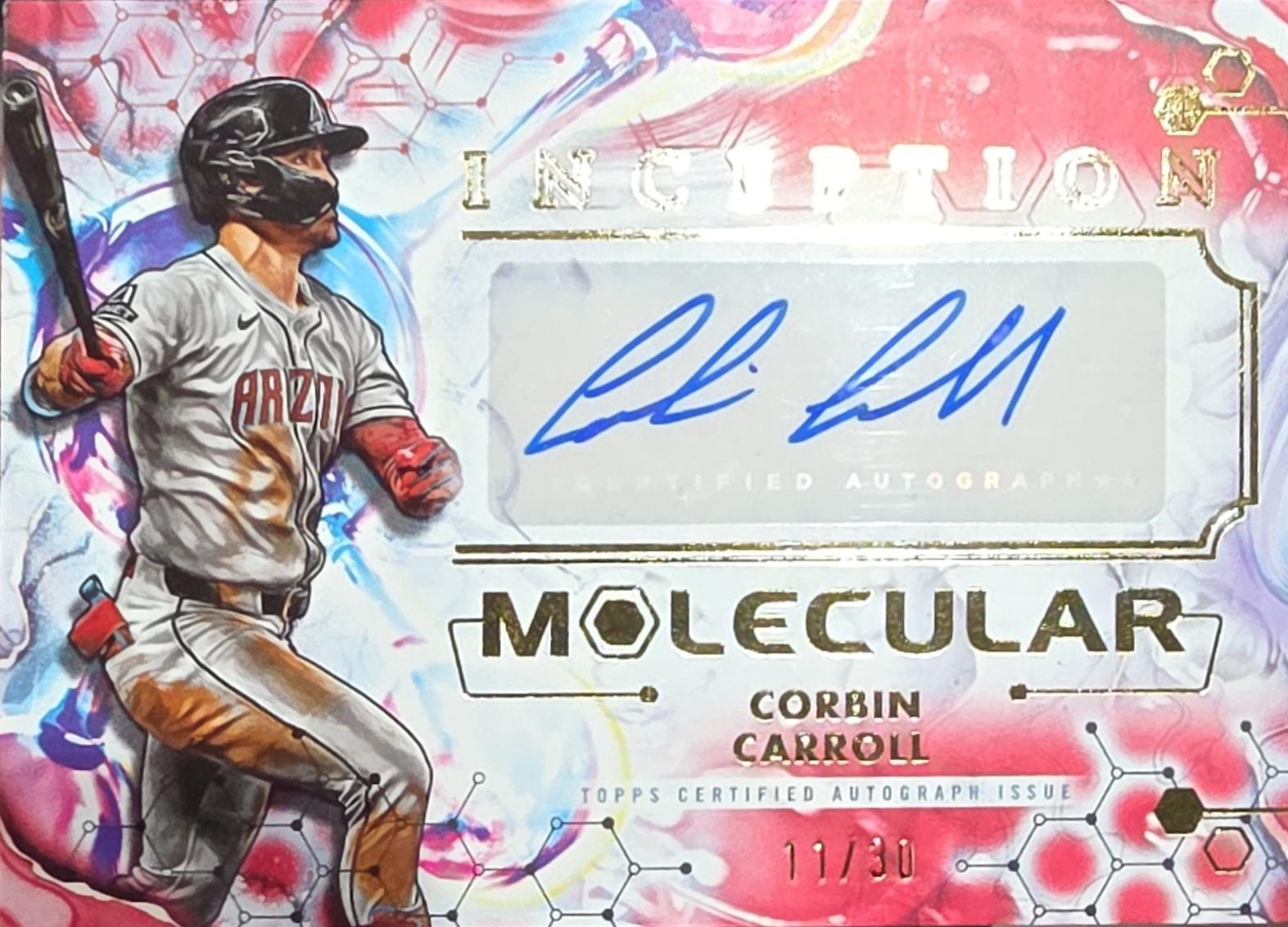 Corbin Carroll #IMA-CC Prices | 2025 Topps Inception Molecular 
