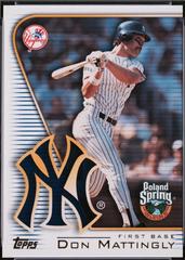 Don Mattingly #3 Baseball Cards 2004 Topps Poland Spring Yankees Prices