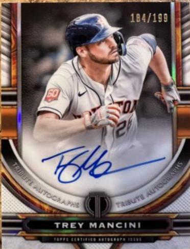 Trey Mancini #TA-TM 2023 Topps Tribute Baseball Autographs