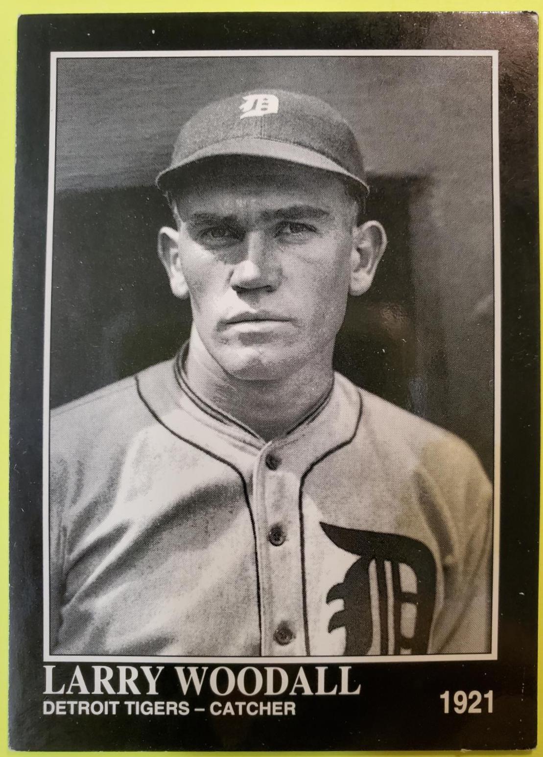 Larry Woodall #784 Baseball Cards 1993 Conlon Collection Prototypes