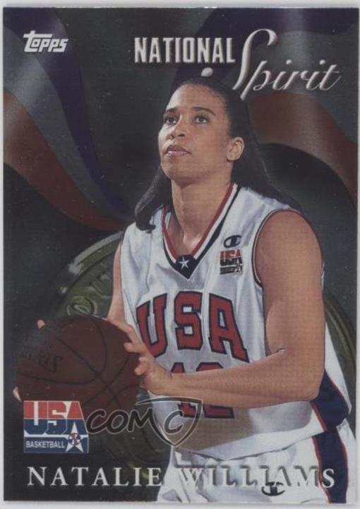 Natalie Williams #NS21 Basketball Cards 2000 Topps Team USA National Spirit