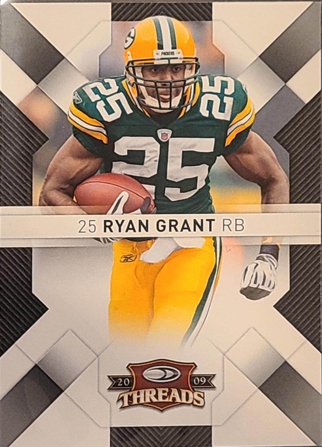 Ryan Grant #37 Football Cards 2008 Panini Donruss Threads