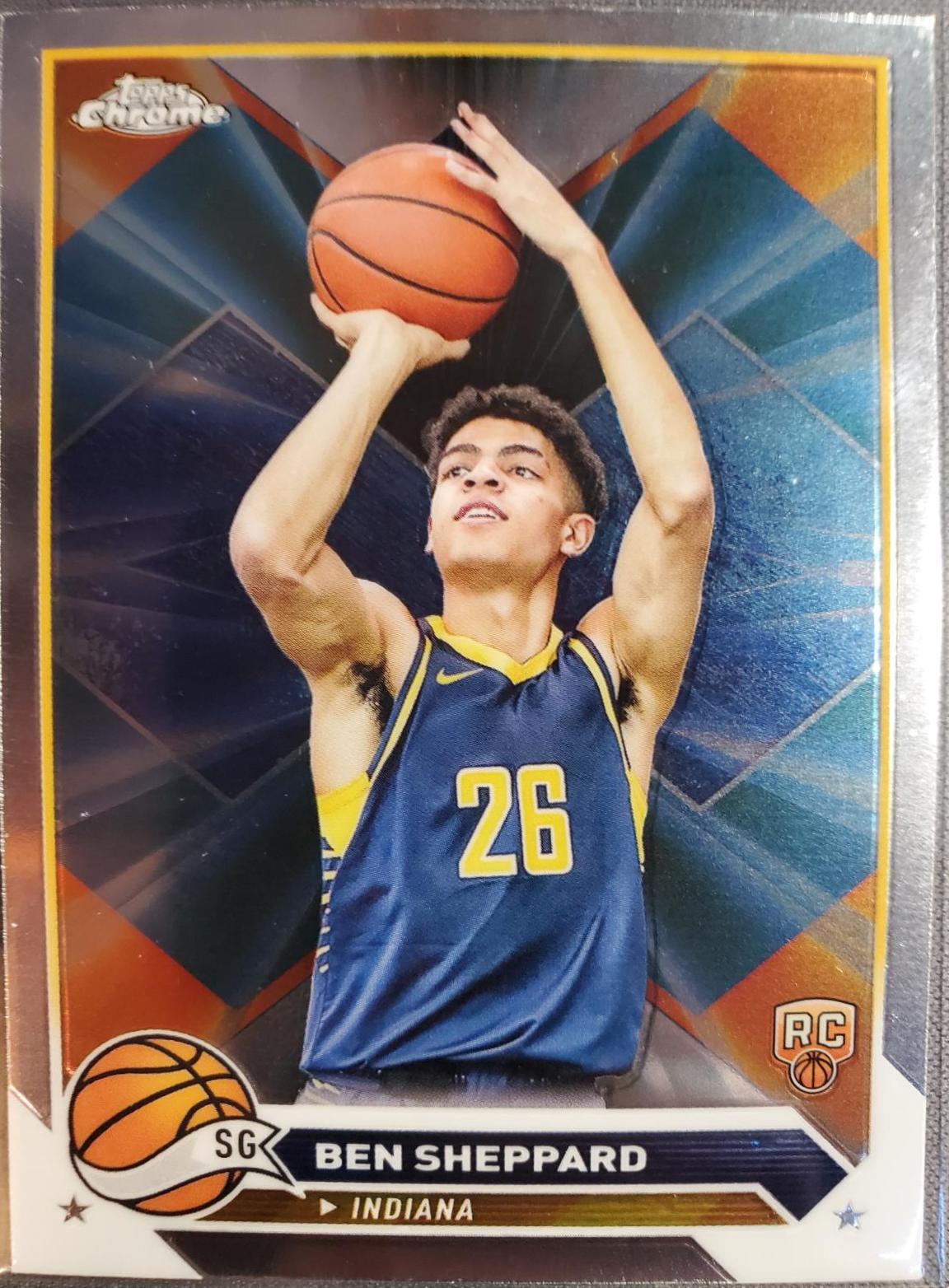 Ben Sheppard #83 Basketball Cards 2023 Topps Chrome