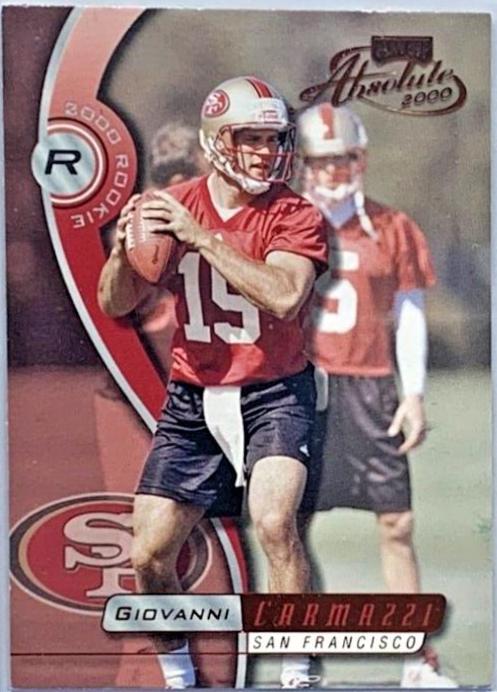 Giovanni Carmazzi #174 2000 Playoff Absolute Football