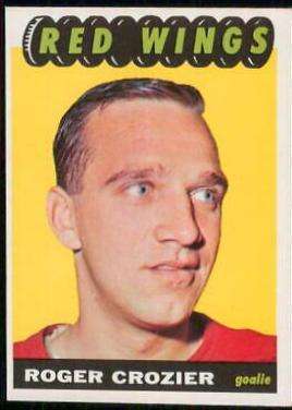 Roger Crozier #42 Hockey Cards 1965 Topps