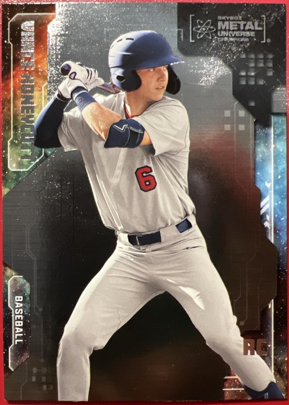 Vance Honeycutt #53 Baseball Cards 2024 SkyBox Metal Universe Champions