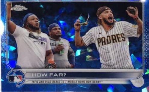 How Far #320 Baseball Cards 2022 Topps Chrome Sapphire