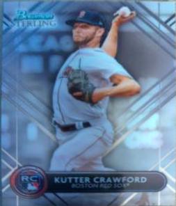 Kutter Crawford #BSR-34 Baseball Cards 2022 Bowman Sterling