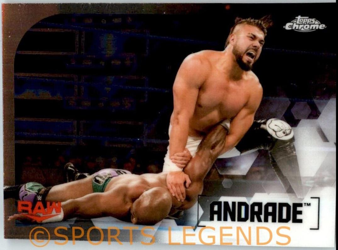 Andrade #5 Wrestling Cards 2020 Topps WWE Chrome