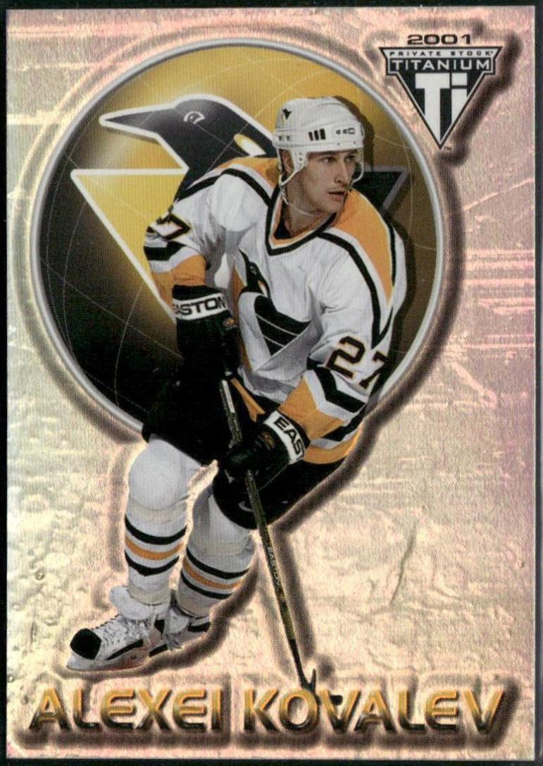 Alexei Kovalev #76 Hockey Cards 2000 Pacific Private Stock Titanium