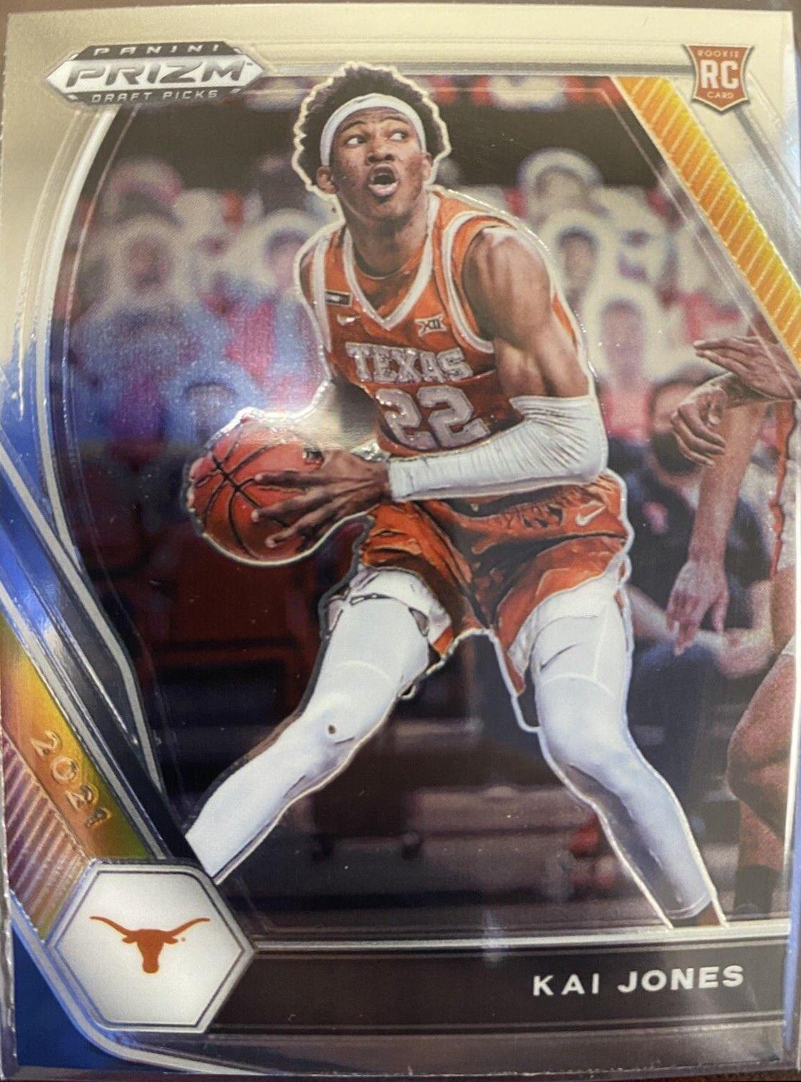 Kai Jones #14 Basketball Cards 2021 Panini Prizm Draft Picks