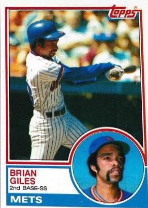 Brian Giles #548 Baseball Cards 1983 Topps