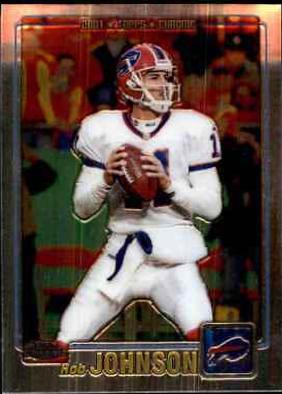 Rob Johnson #13 Football Cards 2001 Topps Chrome