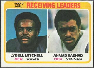 Receiving Leaders: Mitchell, Rashad