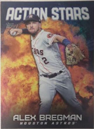 Alex Bregman #AS-27 Baseball Cards 2023 Topps Update Action Stars