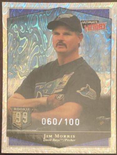 Jim Morris #133 Baseball Cards 1999 Ultimate Victory