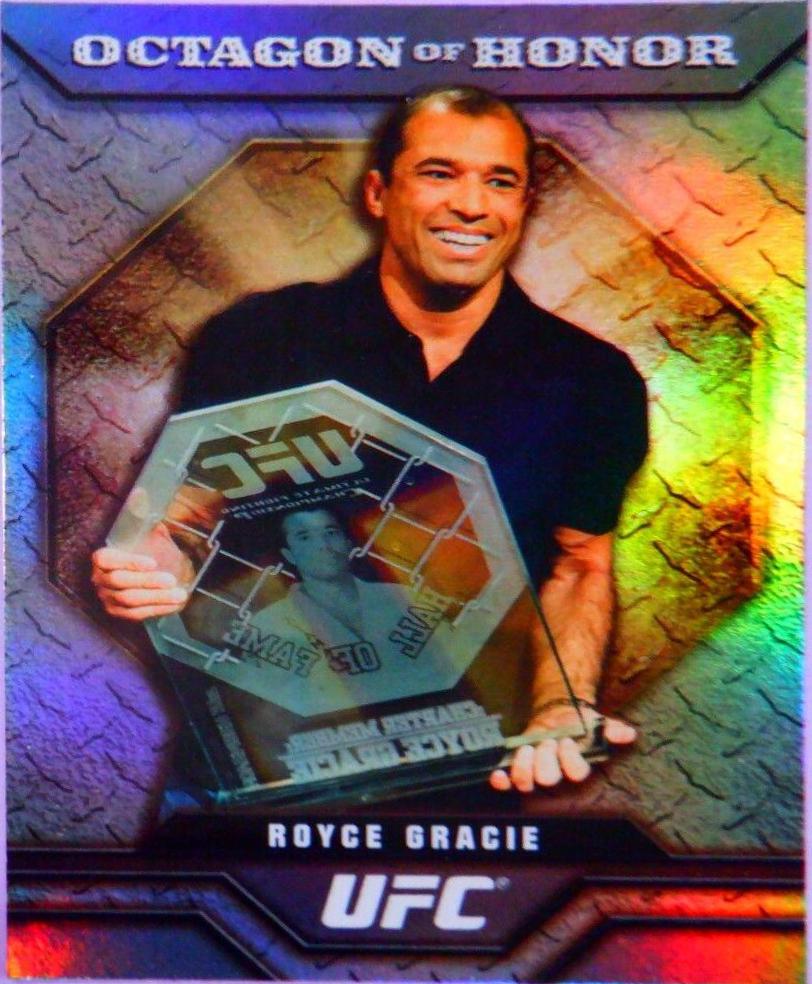 Royce Gracie #OOH1 Ufc Cards 2009 Topps UFC Round 2 Octagon Of Honor