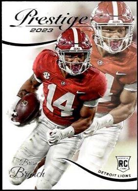 Brian Branch #307 Football Cards 2023 Panini Prestige
