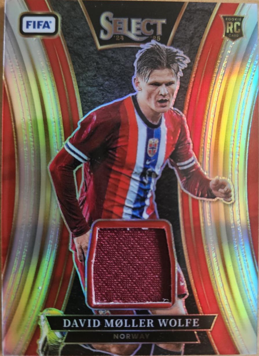 David Moller Wolfe #SM-DMW 2024 Panini Select FIFA Memorabilia