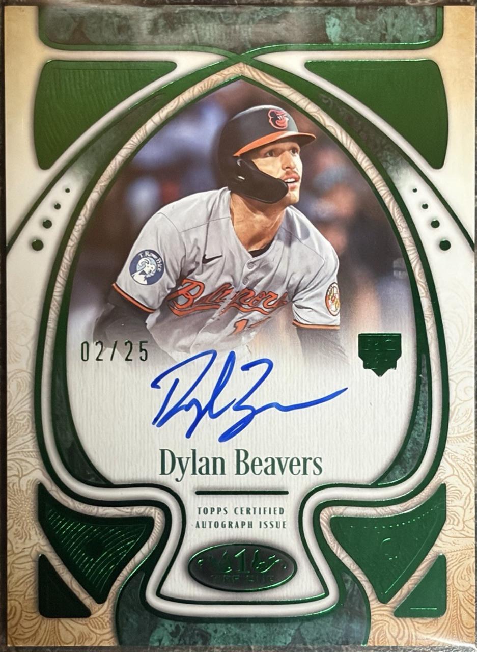 Dylan Beavers #T1OA-DB 2026 Topps Tier One Baseball Tier One Operators Autographs