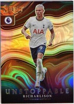 Richarlison #13 Soccer Cards 2022 Panini Select Premier League Unstoppable