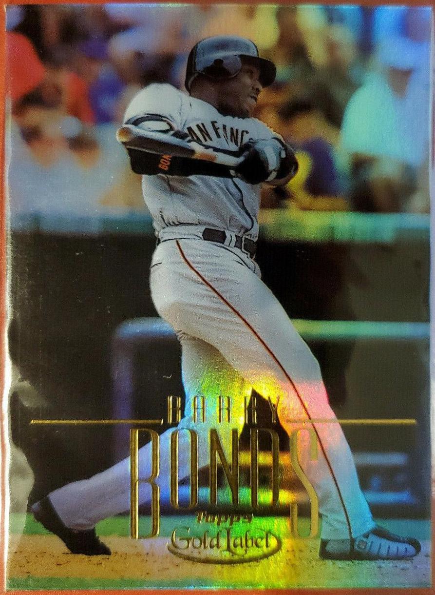 Barry Bonds #73 Baseball Cards 2002 Topps Gold Label