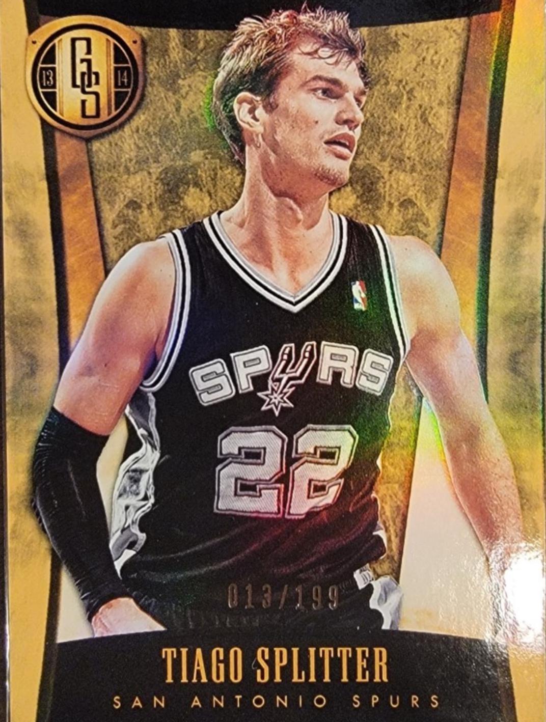 Tiago Splitter #138 Basketball Cards 2013 Panini Gold Standard