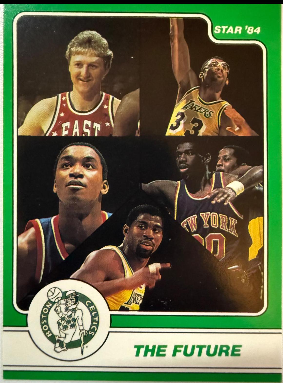 Larry Bird #18 Basketball Cards 1984 Star
