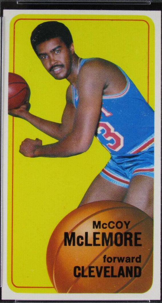 McCoy McLemore #19 Basketball Cards 1970 Topps