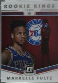 Markelle Fultz #1 Basketball Cards 2017 Panini Donruss Optic Rookie Kings