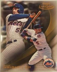 David Wright [Class 1 5x7] #27 Baseball Cards 2016 Topps Gold Label Prices
