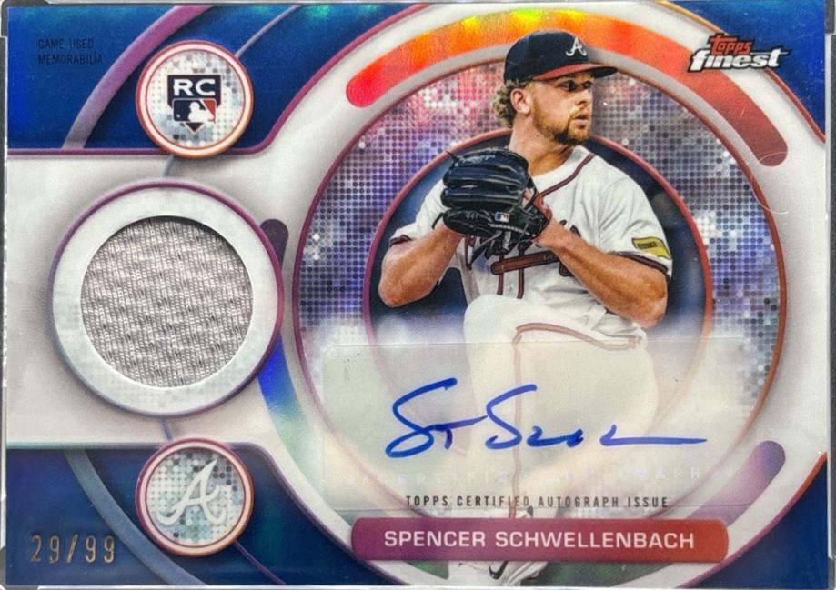 Spencer Schwellenbach [Blue Refractor] #RAJR-SS