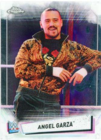 Angel Garza #5 Wrestling Cards 2021 Topps Chrome WWE