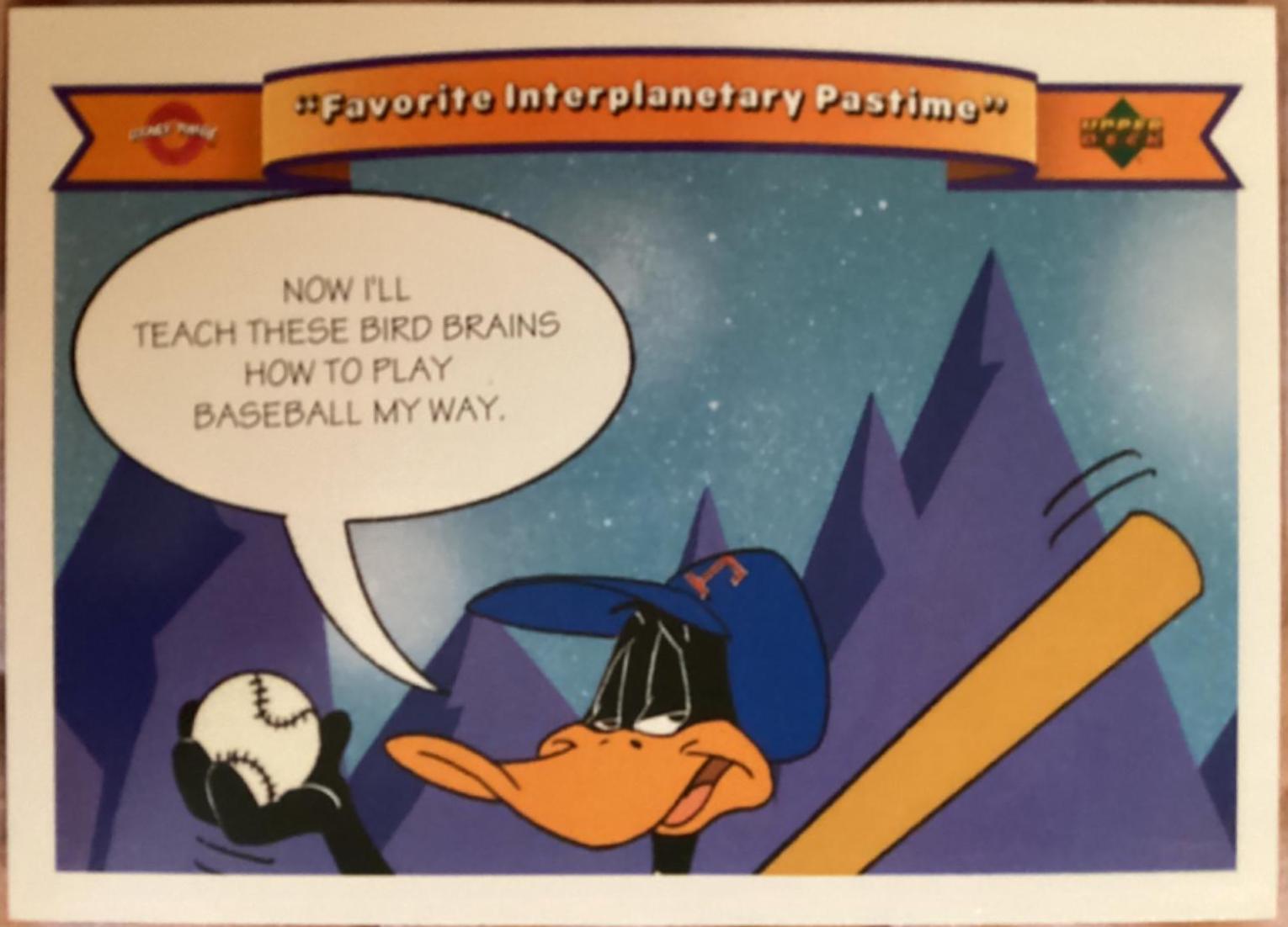 Favorite Interplanetary Pastime #15 Baseball Cards 1991 Upper Deck Comic Ball 2
