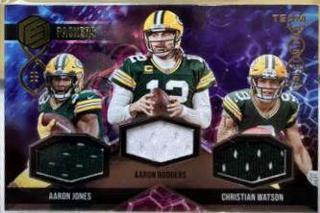 Aaron Rodgers, Christian Watson, Aaron Jones