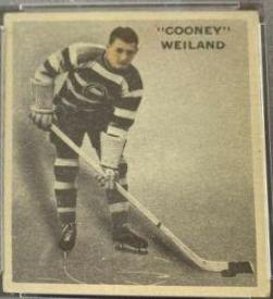 Cooney Weiland #65 Hockey Cards 1933 World Wide Gum Ice Kings