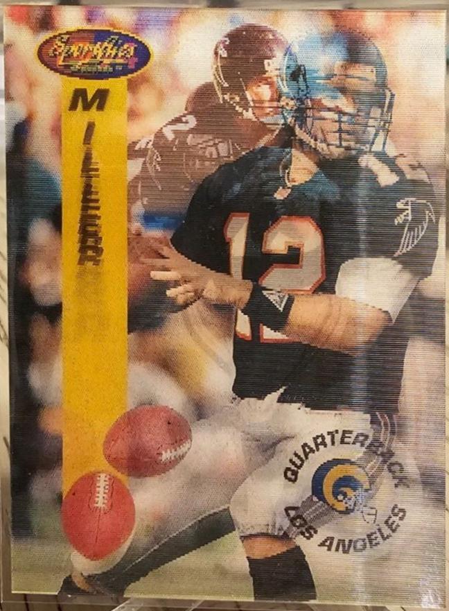 Chris Miller #139 1994 Sportflics Football