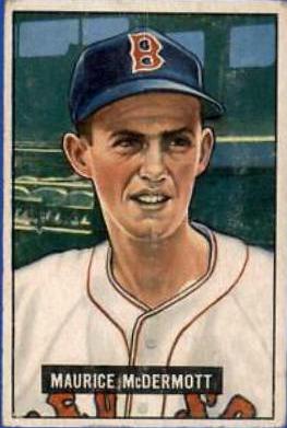 Maurice McDermott #16 Baseball Cards 1951 Bowman