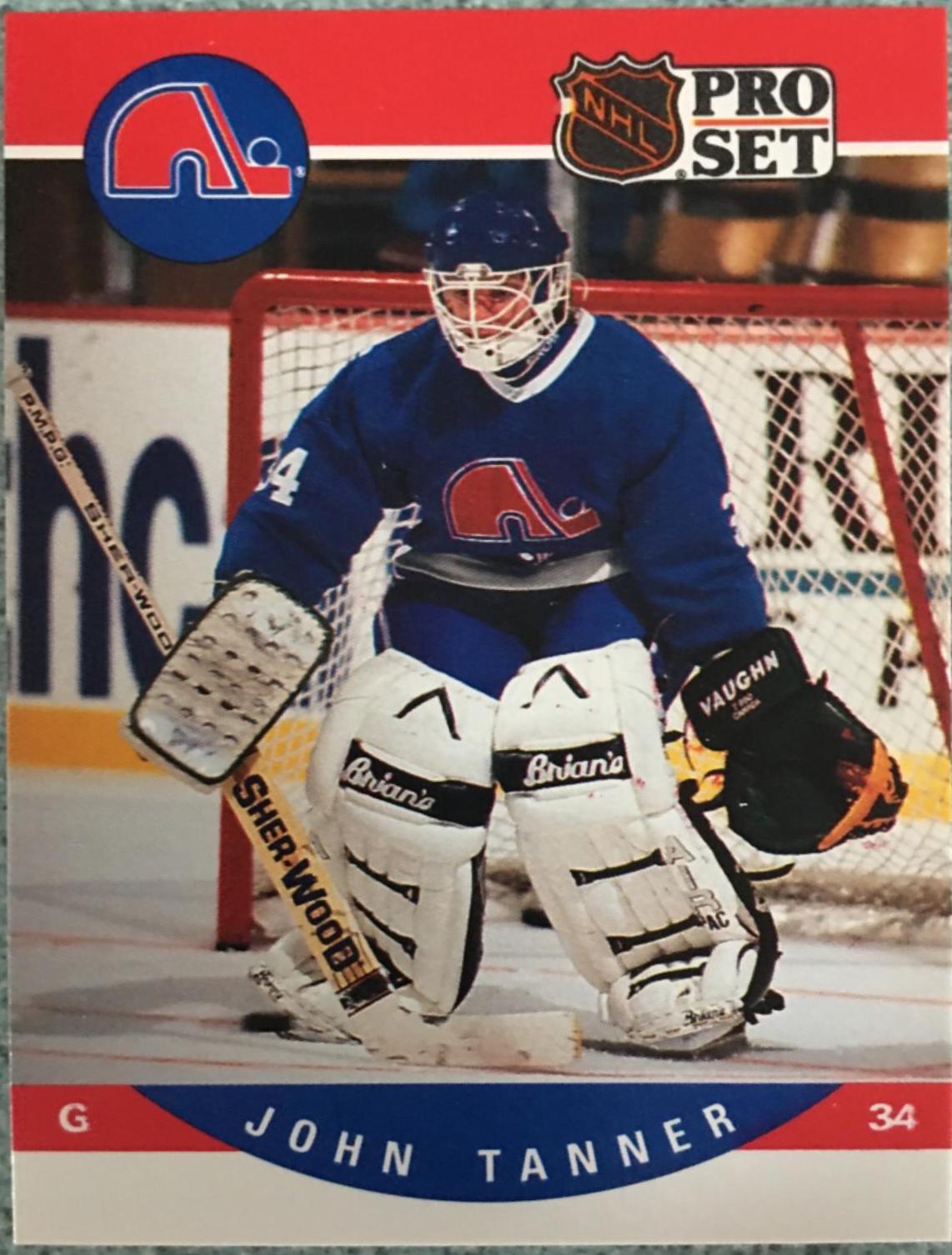 John Tanner #637 Hockey Cards 1990 Pro Set