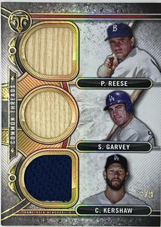 Steve Garvey / Pee Wee Reese / Clayton Kershaw