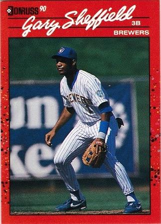 Gary Sheffield #501 Baseball Cards 1990 Donruss