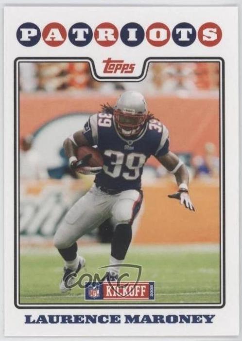 Laurence Maroney #130 2008 Topps Kickoff Football