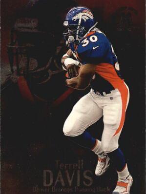 Terrell Davis #1 Football Cards 1999 Skybox Molten Metal
