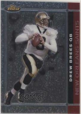 Drew Brees #2 Football Cards 2007 Topps Finest