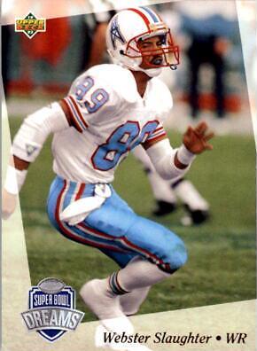 Webster Slaughter #41 1993 Upper Deck NFL Experience