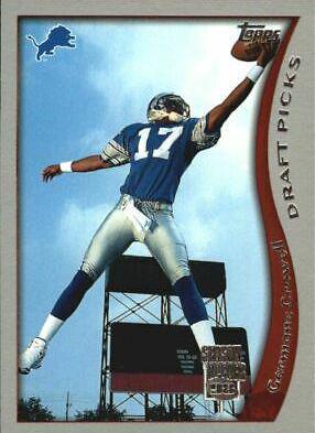 Germane Crowell #10 Football Cards 1998 Topps Season Opener