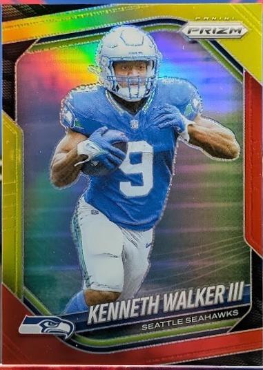 Kenneth Walker III [Red Yellow] #272 Prices | 2025 Panini Prizm