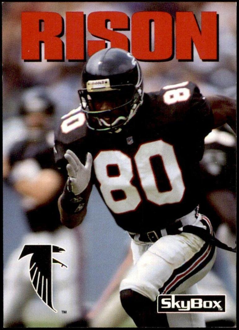 Andre Rison #2 Football Cards 1992 Skybox Impact